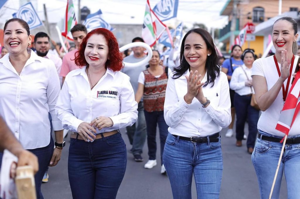 Sofía Bautista apoya a Laura Rangel e Ivideliza Reyes en su camino al Congreso Federal y al Senado
