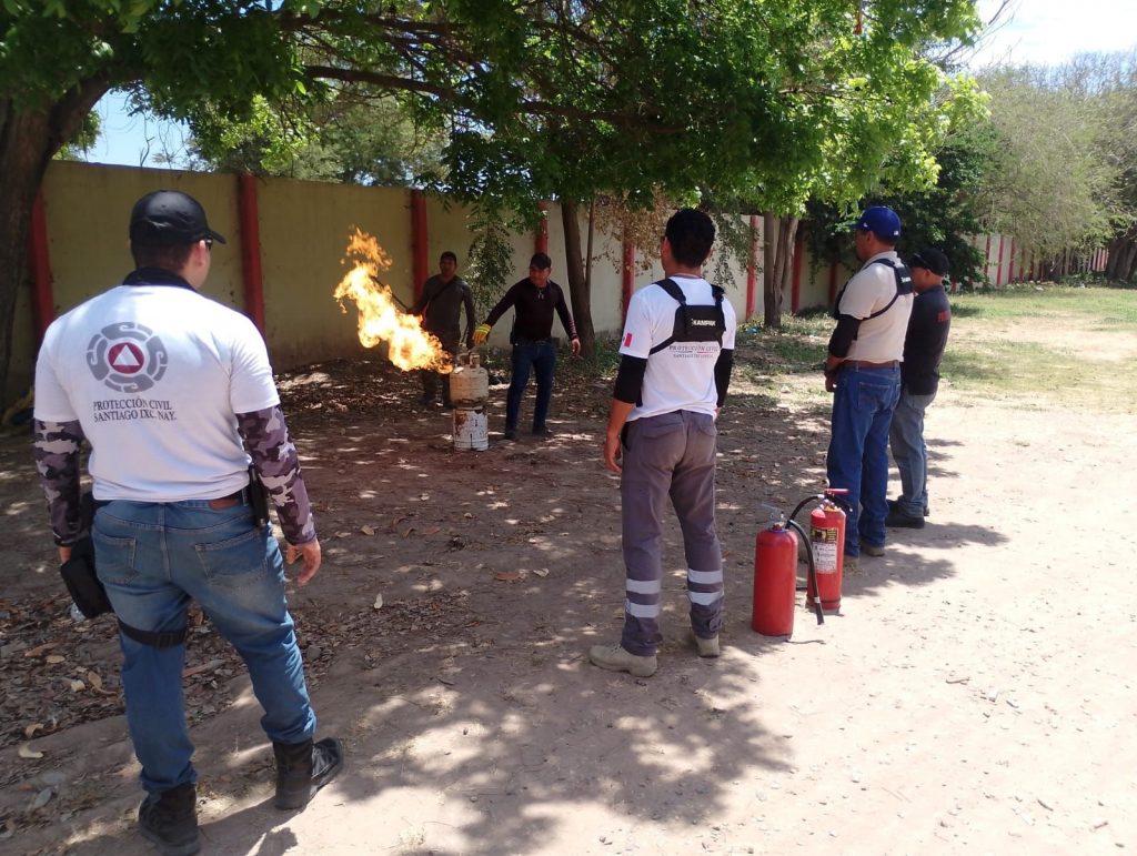 Santiago Ixcuintla se Capacita en Prevención de Incendios