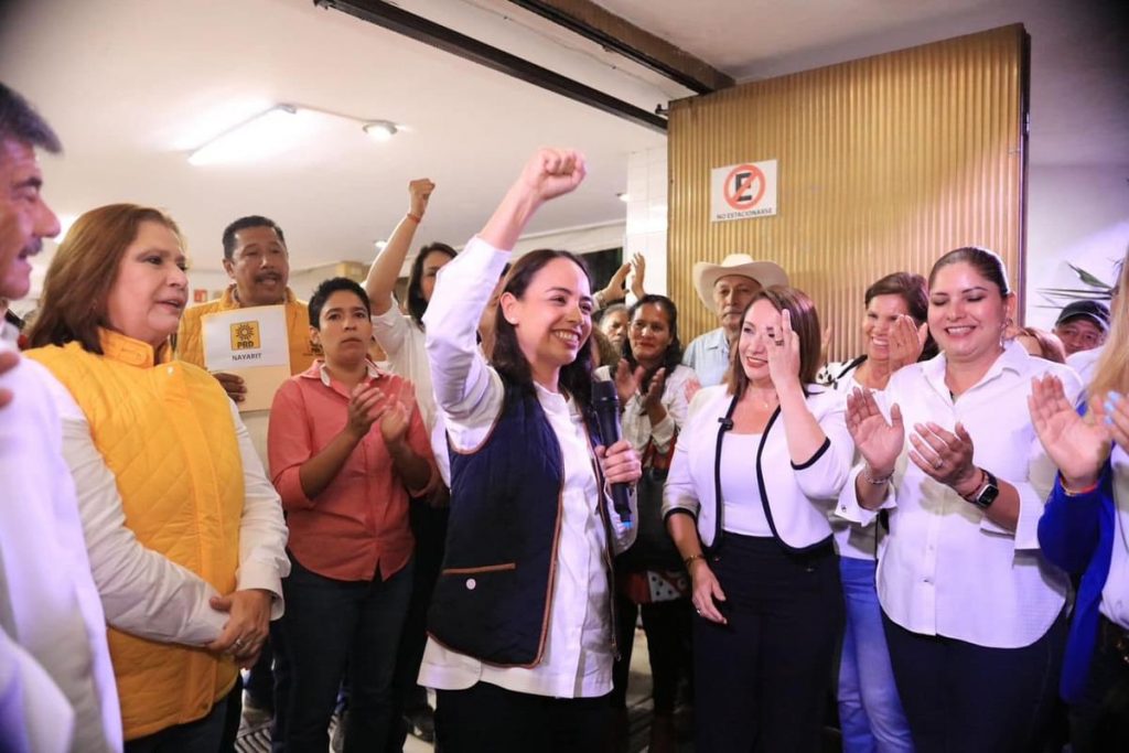Sofía Bautista se lanza como candidata a Presidenta Municipal de Tepic