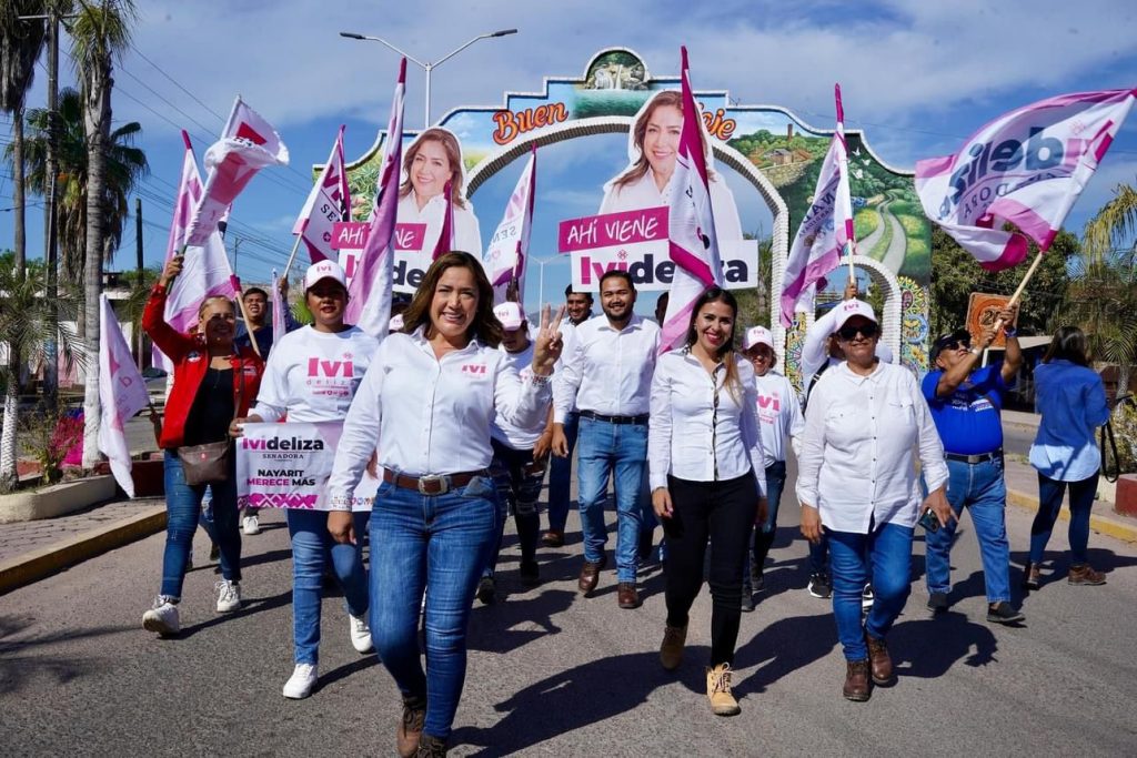 Ivideliza Reyes Hernández consolida elapoyo en los municipios de Ruiz, Tuxpan y Rosamorada