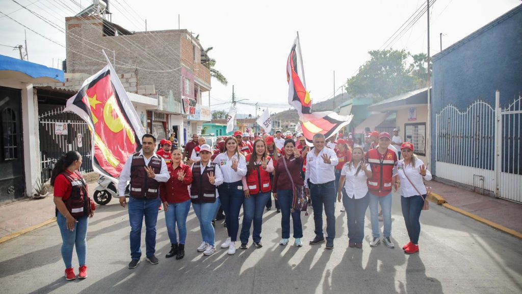 Los ciudadanos de Ixtlán del Río están convencidos de que la #4T es el movimiento que logrará el triunfo social este 2 de junio