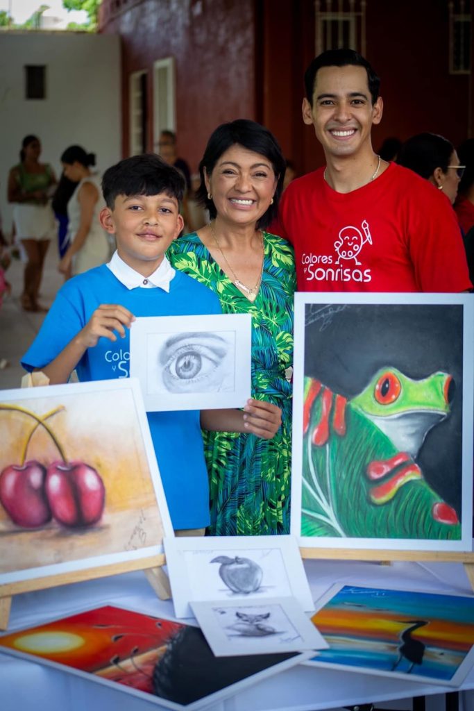 Concluye Curso de Dibujo y Pintura «Colores y Sonrisas» en Compostela