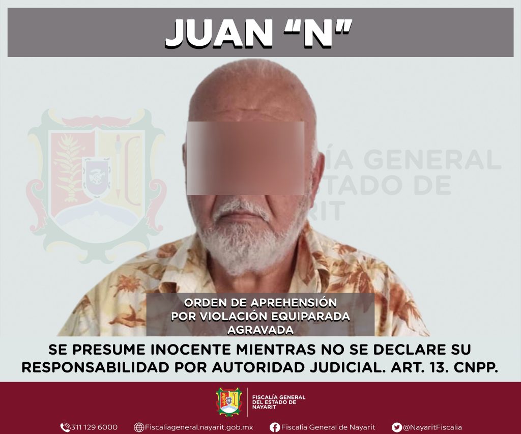 APREHENDIDO PRESUNTO RESPONSABLE DE VIOLACIÓN EQUIPARADA AGRAVADA