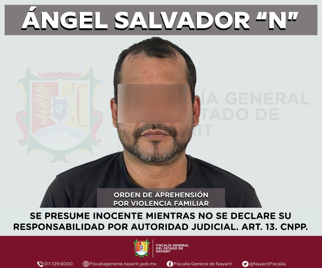 APREHENDIDO POR EJERCER VIOLENCIA FAMILIAR CONTRA UNA MUJER