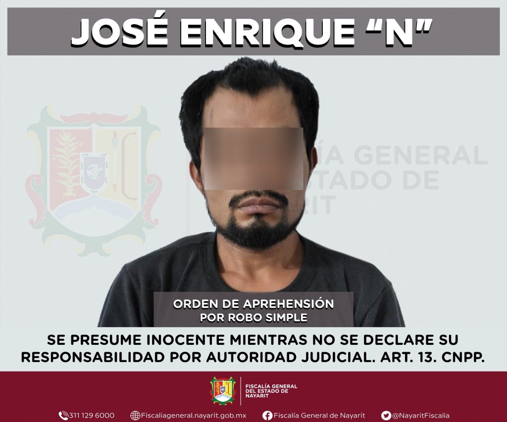 DETENIDO POR ROBO SIMPLE A TIENDAS LEY Y WALMART