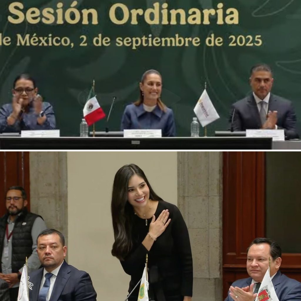 GERALDINE EN CONSEJO NACIONAL DE SEGURIDAD PÚBLICA ENCABEZADO POR CLAUDIA SHEINBAUM