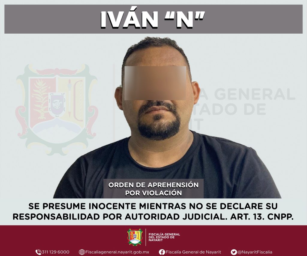 DETENIDO PRESUNTO RESPONSABLE DEL DELITO DE VIOLACIÓN
