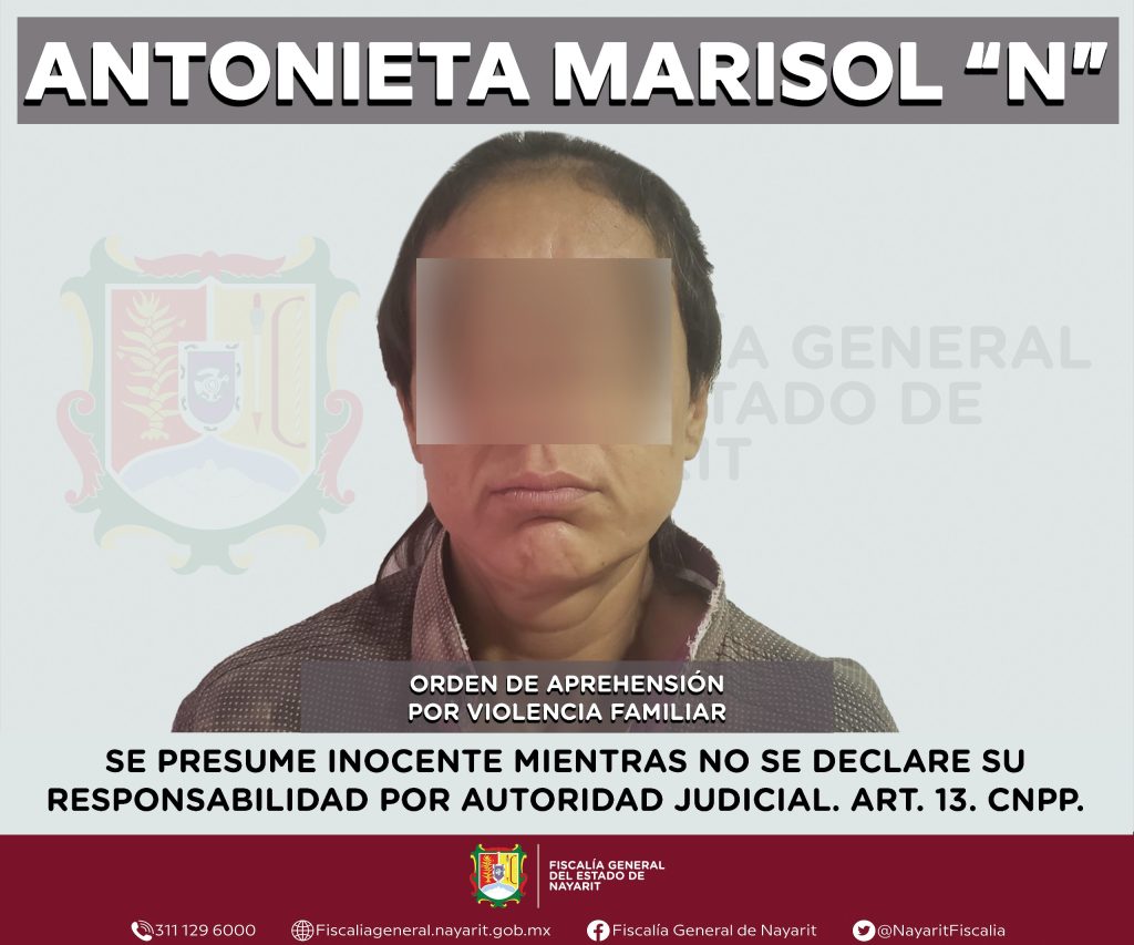 CAPTURADA EN TECUALA POR VIOLENCIA FAMILIAR