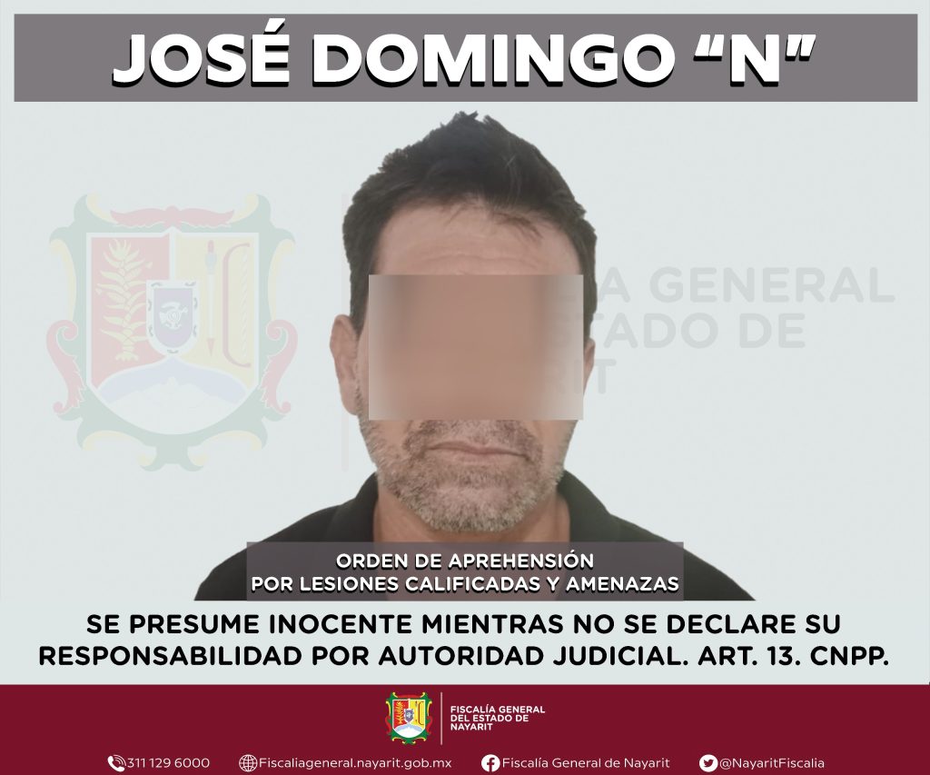 APREHENDIDO EN ACAPONETA POR LESIONES CALIFICADAS Y AMENAZAS