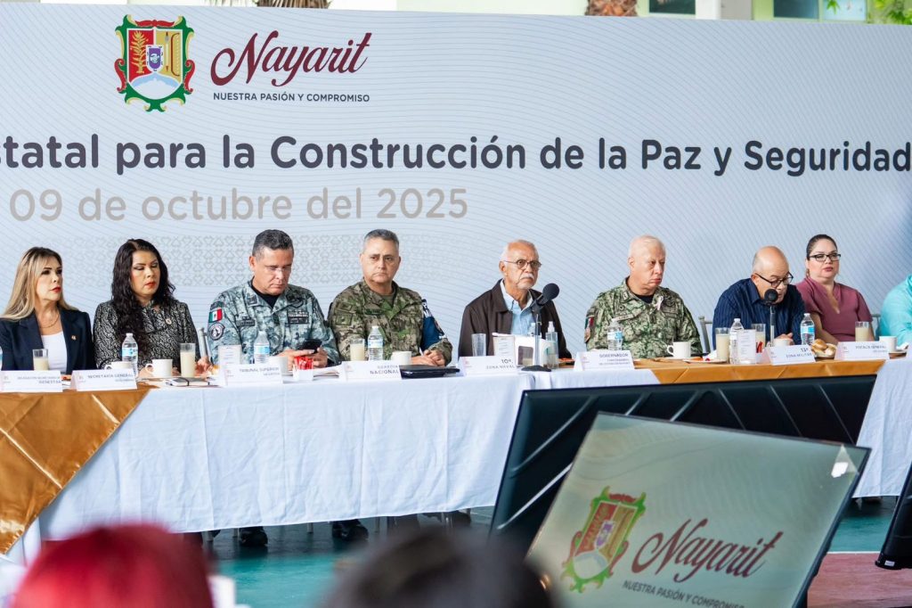Preservar la seguridad en Nayarit es una responsabilidad compartida entre todas las autoridades