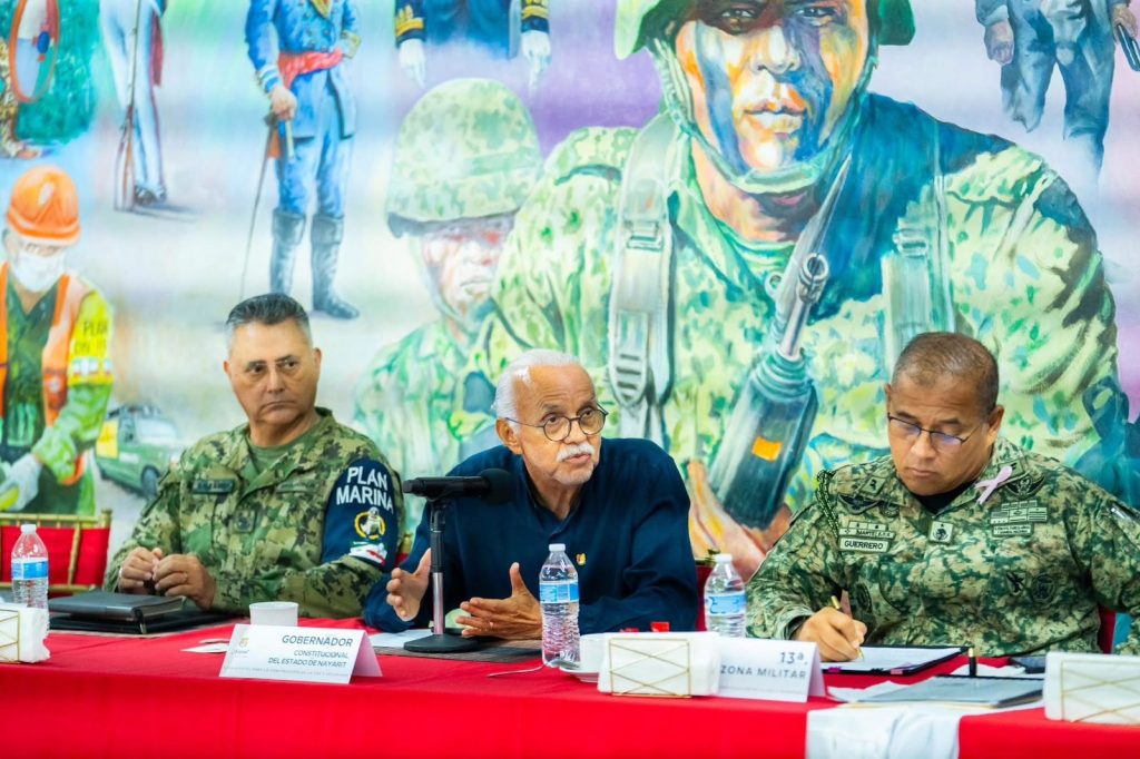 Reforzarán acciones de seguridad en el norte de Nayarit: gobernador Navarro Quintero