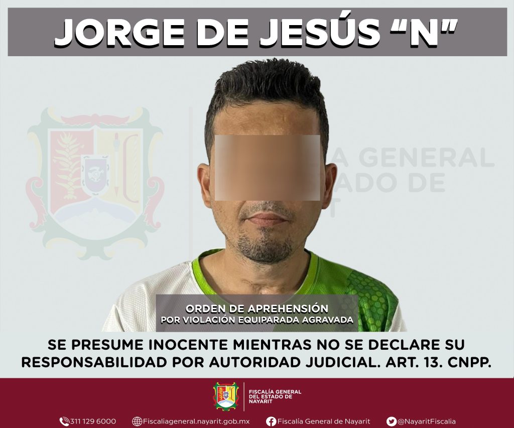 APREHENDIDO POR VIOLACIÓN EQUIPARADA AGRAVADA