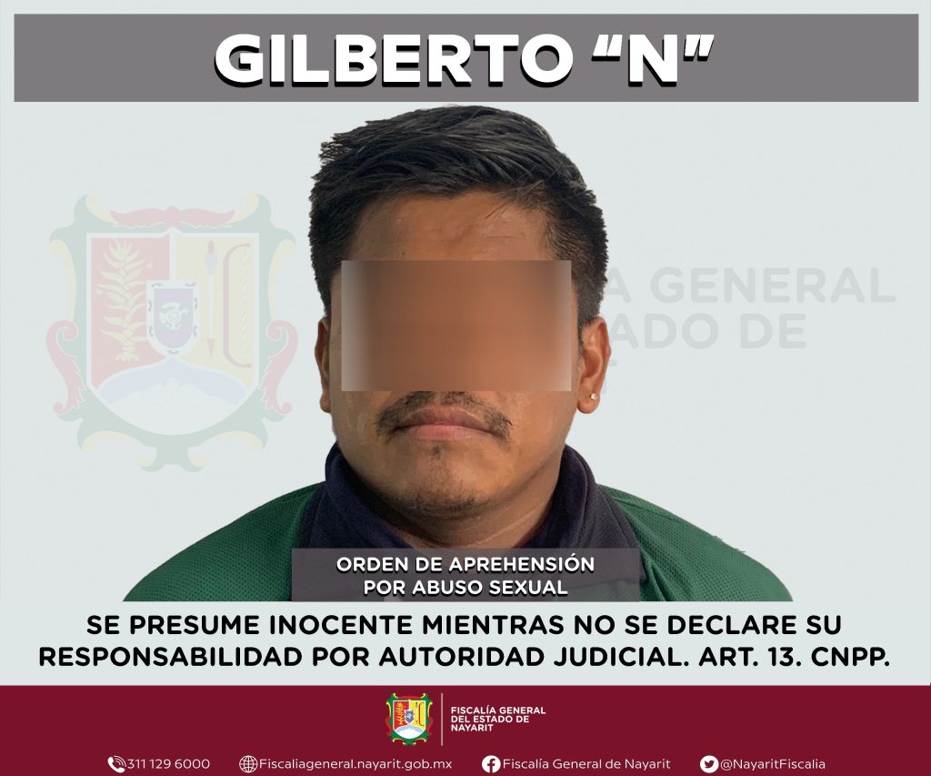 APREHENDIDO POR ABUSO SEXUAL EN AGRAVIO DE UNA ADOLESCENTE