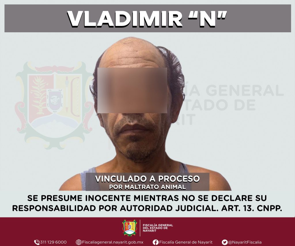 VINCULADO A PROCESO PRESUNTO RESPONSABLE DE PRIVAR DE LA VIDA A UN GATO