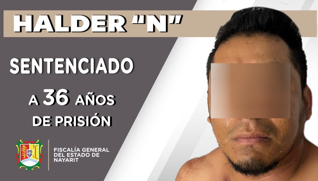 LOGRA FISCALÍA DE NAYARIT SENTENCIA DE 36 AÑOS DE PRISIÓN POR FEMINICIDIO AGRAVADO