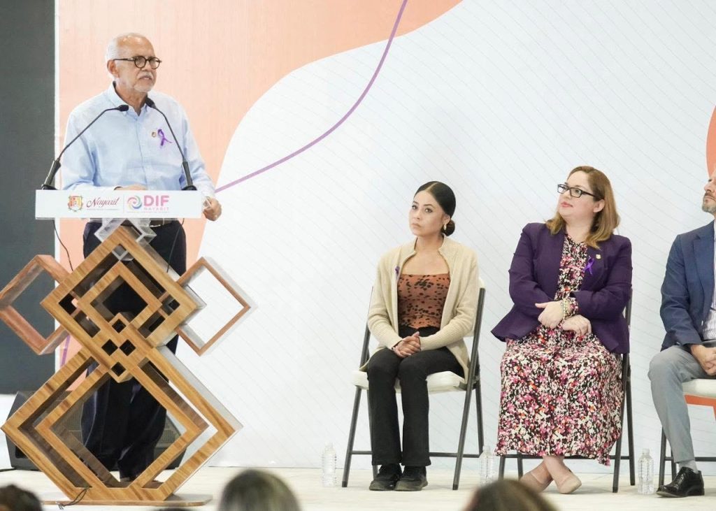 Encabezan autoridades Cruzada Estatal Contra la Violencia hacia la Mujer en Nayarit