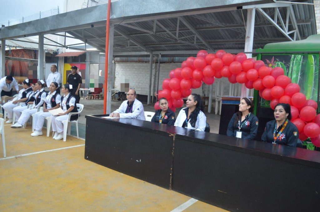 Brinda SSPC, pláticas en materia de salud para las personas privadas de la libertad, en el CERESO “Venustiano Carranza”