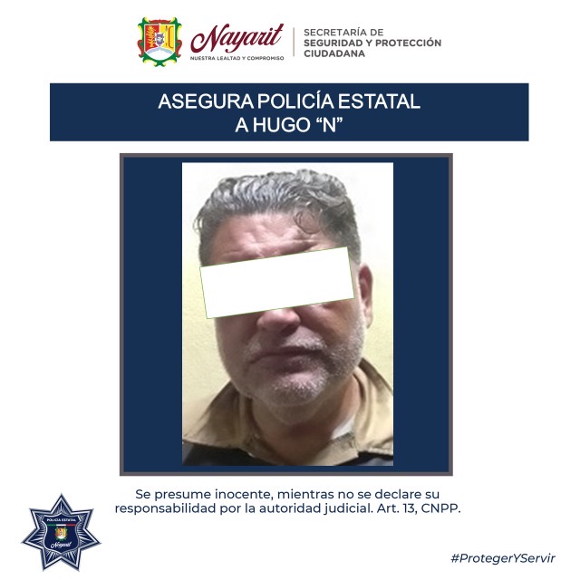 CAYÓ “DON HUGO”; LO ACUSAN POR DISPARO DE ARMA DE FUEGO, AMENAZAS A POLICÍAS Y DAÑOS