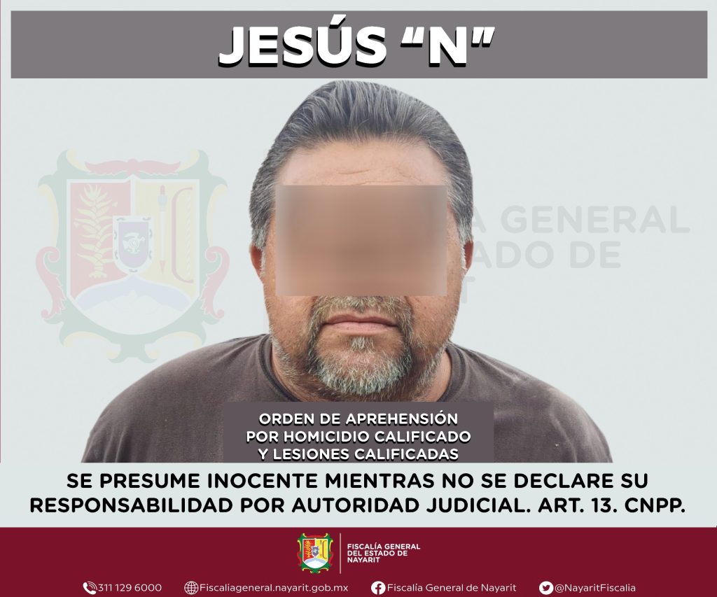 DETENIDO POR HOMICIDIO CALIFICADO Y LESIONES CALIFICADAS