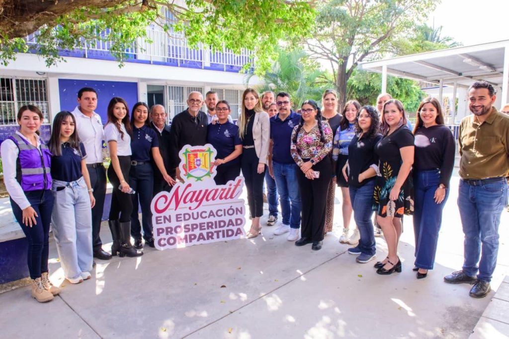 Gobernador supervisa rehabilitación de la UPN Unidad 181 en Tepic