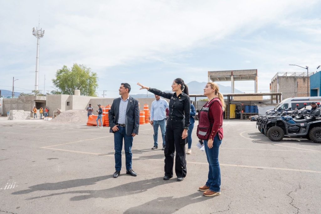 Geraldine mejora las instalaciones de la Dirección de Seguridad Pública de Tepic