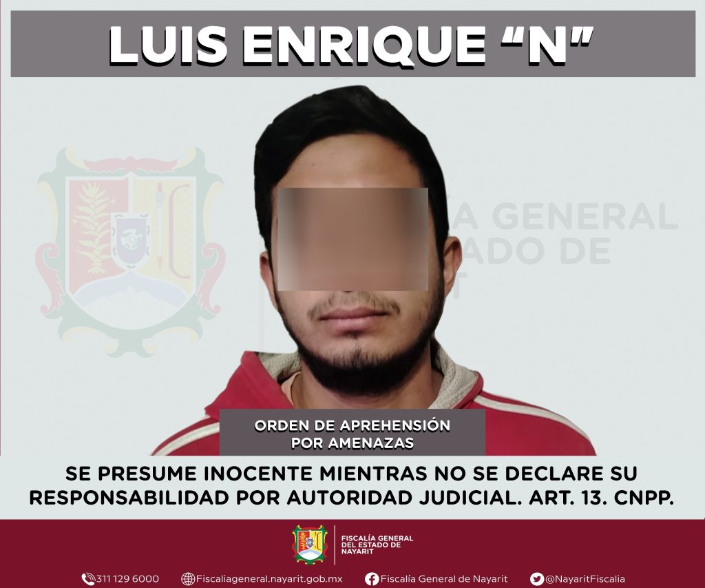 APREHENDIDO PRESUNTO RESPONSABLE DEL DELITO DE AMENAZAS