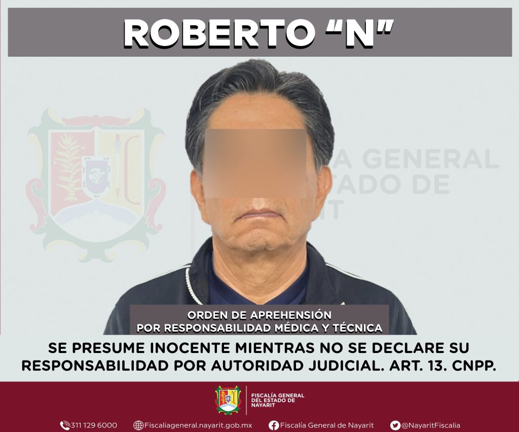 CAPTURAN A MÉDICO ACUSADO POR EL DELITO DE RESPONSABILIDAD MÉDICA Y TÉCNICA