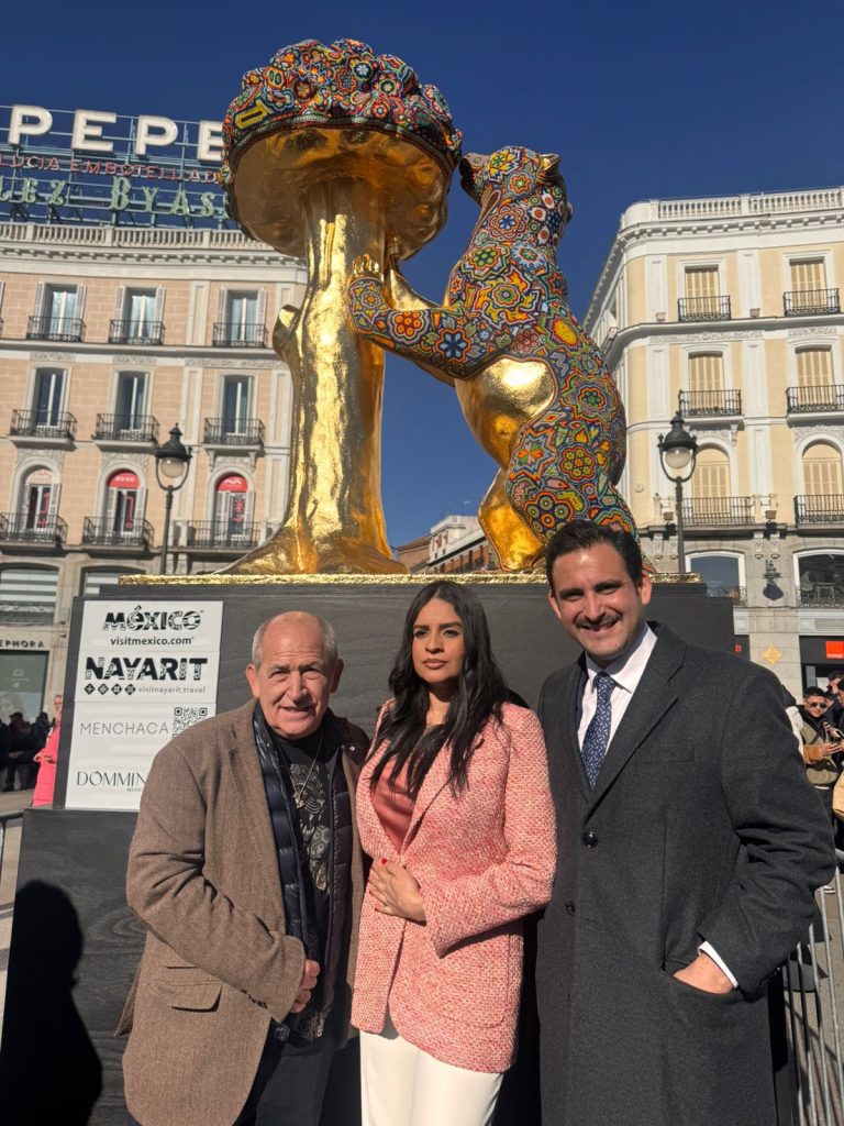 Nayarit y Madrid se hermanan a través del arte wixárika en la Puerta del Sol