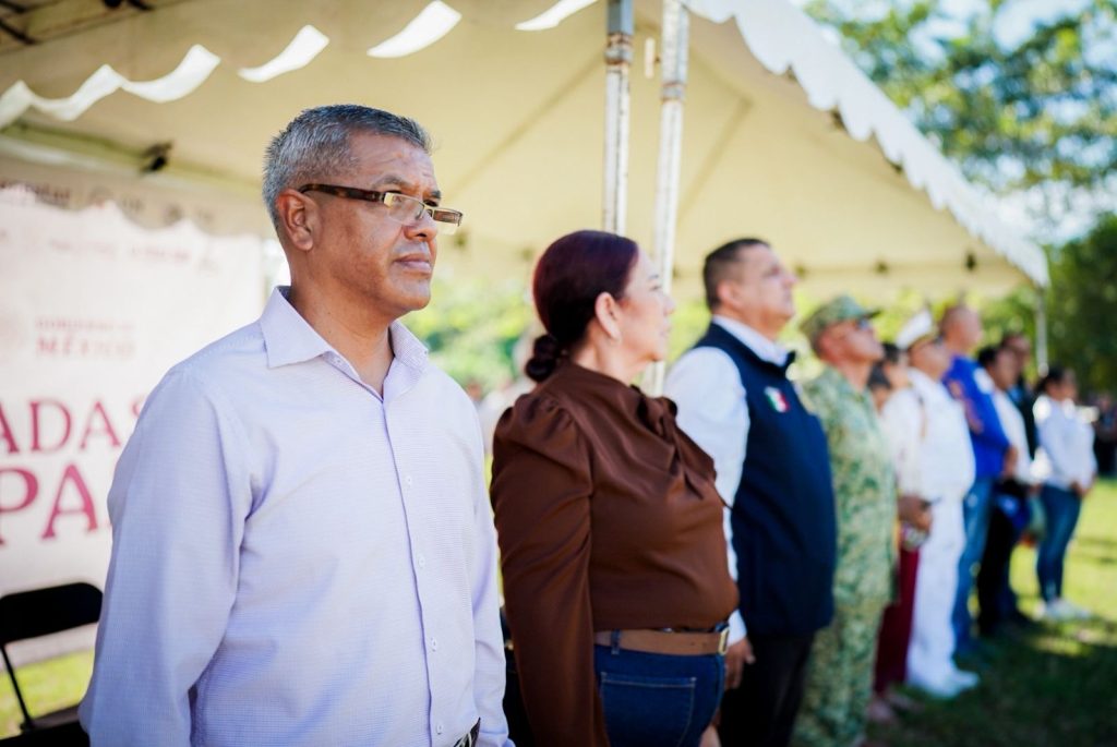 Gobierno federal y estatal llevan a cabo Jornadas por la Paz en la localidad de Guadalupe Victoria, municipio de San Blas