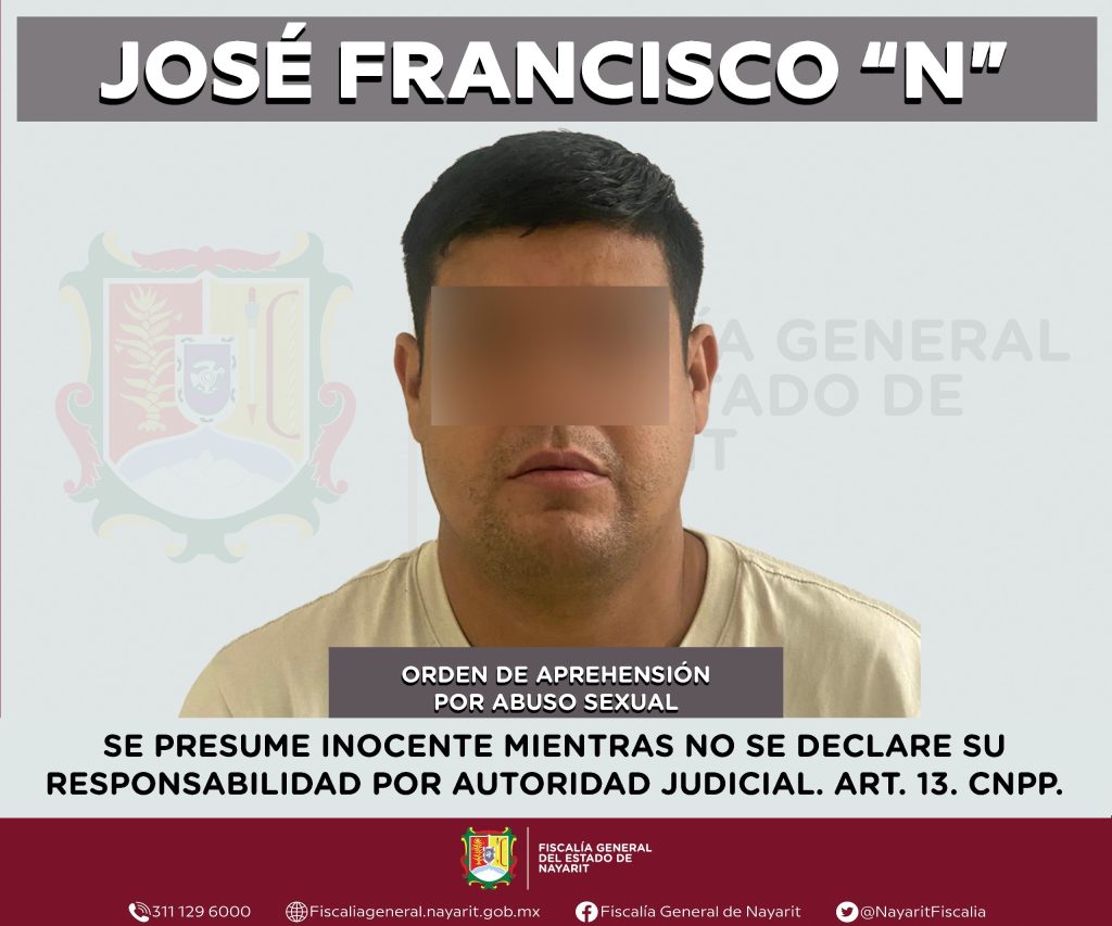 CAPTURADO EN BAHÍA DE BANDERAS POR EL DELITO DE ABUSO SEXUAL