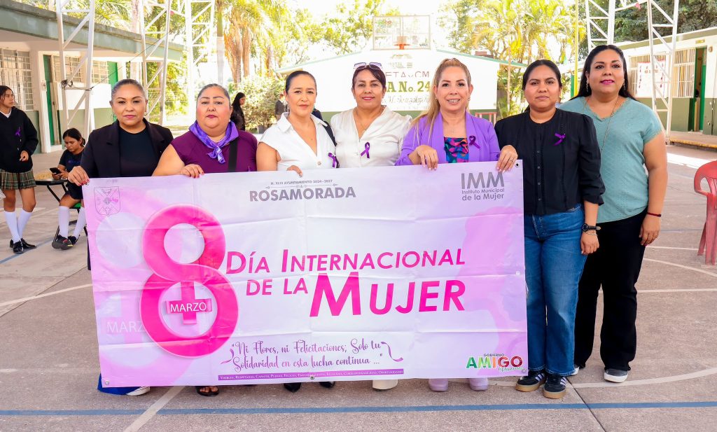 PROMUEVEN EN ROSAMORADA CONCIENTIZACIÓN Y PREVENCIÓN DE LA VIOLENCIA DE GÉNERO ENTRE JÓVENES