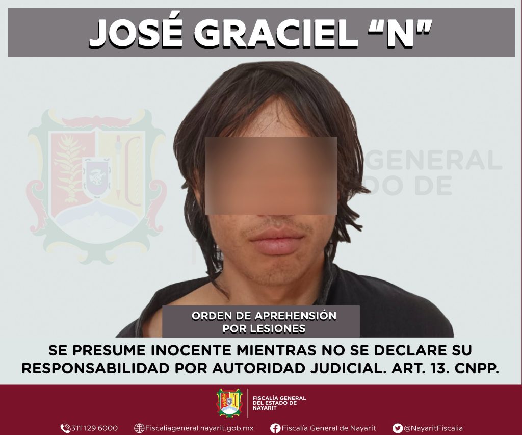 CAPTURADO EN IXTLÁN DEL RÍO POR EL DELITO DE LESIONES