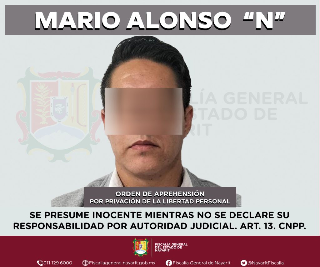 CAPTURADO EN BAHÍA DE BANDERAS POR PRIVACIÓN DE LA LIBERTAD PERSONAL