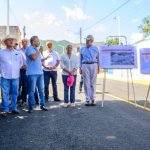 Miguel Ángel Navarro y Beatriz Estrada entregan calles rehabilitadas y anuncian nuevas obras para El Ahuacate