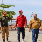 Israel Santillán supervisa en territorio afectaciones por las lluvias presentadas en Bahía de Banderas