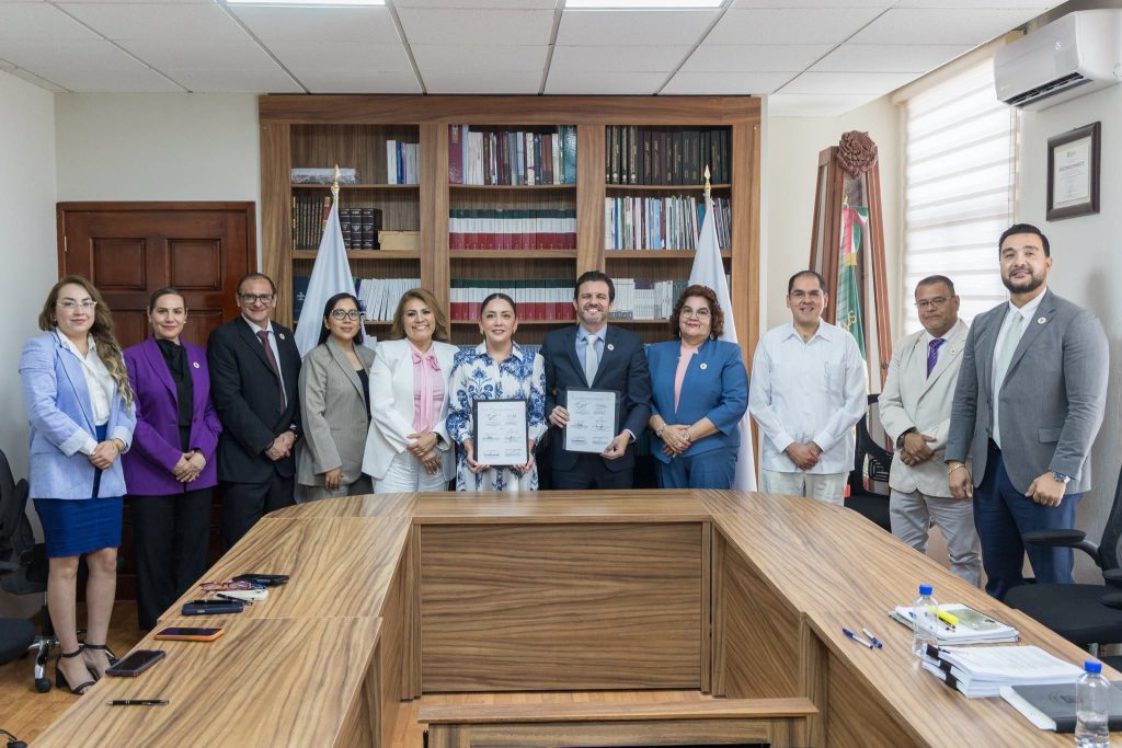 FIRMA PODER JUDICIAL DE NAYARIT CONVENIO DE COLABORACIÓN CON EL CENTRO DE ÉTICA JUDICIAL A.C.